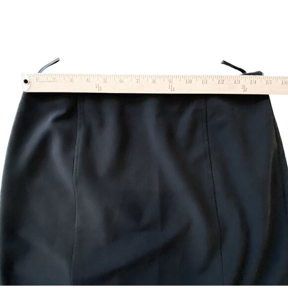 Prada Black Signature tech stretch skirt, Size 46 Italian (US 12) - Picture 10 of 15